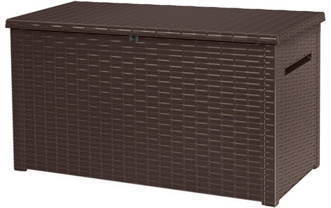 Keter, Keter Aufbewahrungsbox Java, Keter Kissenbox Java Braun | 146 × 82 × 86 cm | 870 l