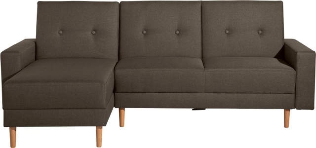 MAX WINZER, Max Winzer® Schlafsofa mit Recamiere »Just Chill« mit Rückenverstellung, inklusive Stauraumhocker, Max Winzer® Ecksofa »Just Chill«, Schlafsofa mit Recamiere, Rückenverstellung, inklusive Stauraumhocker