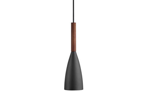 Nordlux, Nordlux Pure 78283003 Pendelleuchte Halogen E27 EEK: abhängig v. Leuchtmittel (A++ - E) 60 W Schwarz, Nordlux Pendelleuchte »Pure 10«, Leuchtmittel E27 LED wechselbar