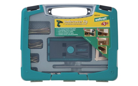 Wolfcraft, Wolfcraft Dübelset 4642000 1 St., Wolfcraft Undercover Jig-Set