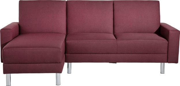 MAX WINZER, Max Winzer® Schlafsofa mit Recamiere »Just Fresh« mit Rückenverstellung, inklusive Stauraumhocker, Max Winzer® Schlafsofa »Just Fresh« mit Rückenverstellung, inklusive Stauraumhocker