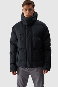 4F Steppjacke, mit Kapuze