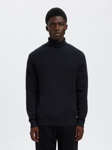 SELECTED HOMME Rollkragenpullover »SLHDANE LS KNIT STRUCTURE ROLL NECK NOOS«
