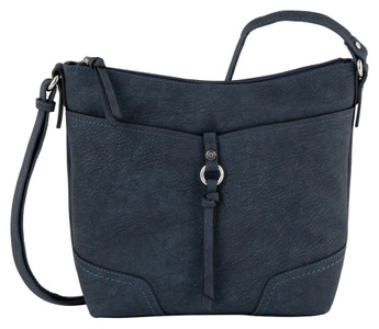 Tom Tailor, Tasche ´Imeri´, TOM TAILOR Umhängetasche »Imeri«, weiches Lederimitat mit 2-tone-Effekt, Ziernähten und Dekoanhänger