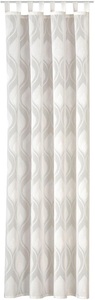 GERSTER, Vorhang, »Clio«, Gerster, Schlaufen 1 Stück, Gerster Vorhang »Clio«, (1 St.), HxB: 235x140, Scherli Schlaufenschal mit Kräuselband
