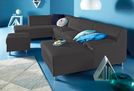 INOSIGN, INOSIGN Wohnlandschaft, wahlweise mit Bettfunktion, 