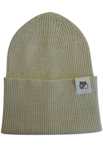 HIGHLIGHT COMPANY, Highlight Company Strickmütze, Breite Krempe, Rippenstrick, 