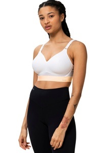 TRIACTION BY TRIUMPH, triaction by Triumph Sport-BH »Triaction Hybrid Lite P«, NOS TRIACTION HYBRID LITE Sport BH in weiss