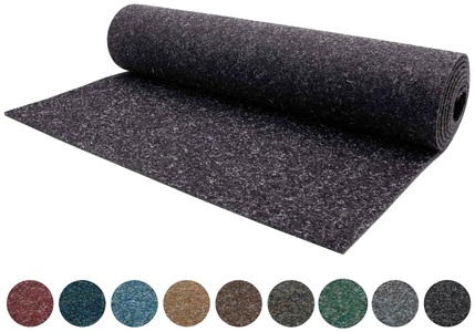 Primaflor-Ideen in Textil Nadelvliesteppich »MERLIN«, rechteckig, 5,2 mm Höhe, meliert, besonders robust und strapazierfähig