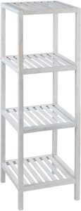 Wenko, WENKO Badregal NORWAY, Wenko Badregal Norway Weiss | Nussbaum