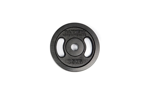 HAMMER, HAMMER Hanteln und Gewichte Hantelscheibe 30 mm 7.5 kg, HAMMER Hanteln und Gewichte Hantelscheibe 30 mm 7.5 kg