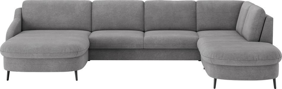 sit&more Wohnlandschaft »Soul U-Form«, wahlweise mit Bettfunktion und Bettkasten oder Schubkasten