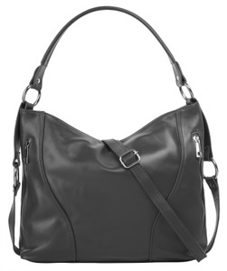 SAMANTHA LOOK, Samantha Look Henkeltasche, Samantha Look Henkeltasche, echt Leder, Made in Italy