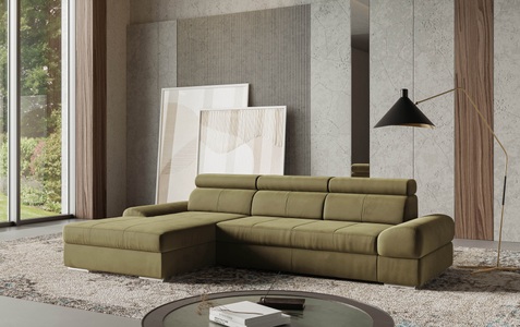 sit&more Ecksofa »Broadway L-Form«, mit verstellbaren Kopfteilen, wahlweise mit Bettfunktion