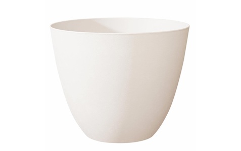 Poétic, Poètic Blumentopf Element Rund, 40 cm, Weiss, 