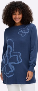 Sheego Jacquardpullover »Pullover«