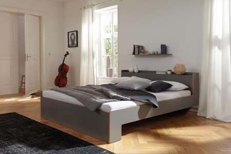 Müller SMALL LIVING, Müller SMALL LIVING Bett »NOOK«, in vier Breiten, Design by Michael Hilgers, Müller SMALL LIVING Bett »NOOK«, in vier Breiten, Design by Michael Hilgers