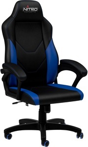 NITRO CONCEPTS, Gaming-Stuhl Nitro Concepts C100 Schwarz, Blau, NITRO CONCEPTS Gaming Chair »C100 Schwarz/Blau«