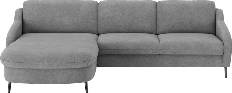 sit&more Ecksofa »Soul L-Form«, wahlweise mit Bettfunktion und Bettkasten oder Schubkasten
