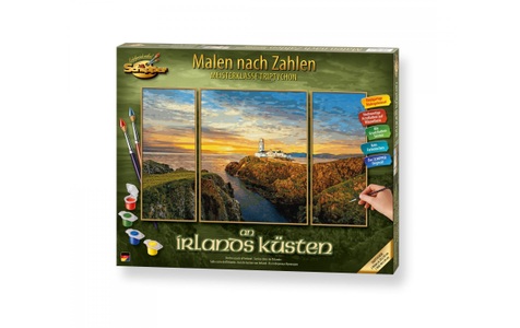 Simba Toys, Schipper Malen-nach-Zahlen - An Irlands Küsten Malen nach Zahlen, Schipper Malen nach Zahlen An Irlands Küsten