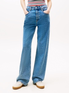Tommy Jeans Relax-fit-Jeans »MIA MR RLXD STR«, in blauer Waschung, mit Hammerschlaufe