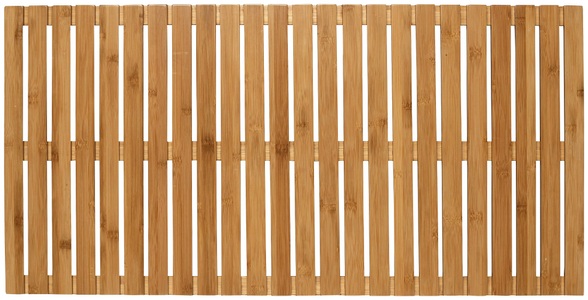 WENKO Saunabodenrost, Höhe 23 mm, Bambus, 50 x 100 cm