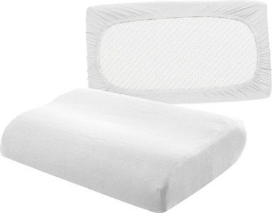 bellana Kissenbezug »Universal Jersey«, (2 St.), passend für Nackenstützkissen