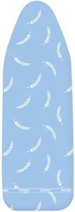 Wenko, WENKO Bügelbrettbezug »Air Comfort M«, 100% Baumwolle (Öko-Tex Standard 100), Bügelfläche 125x40 cm, WENKO Bügelbrettbezug »Modell Air Comfort M«, für Dampfbügeleisen, Baumwolle, 5 Lagen, Bügelfläche 125x40 cm