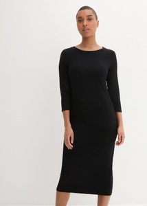 Shirt-Kleid mit 3/4-Ärmeln