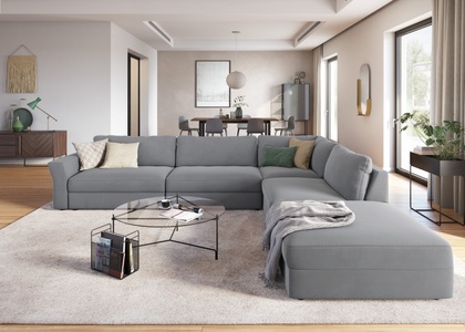 sit&more Ecksofa, mit Sitztiefenverstellung