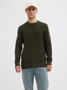 Jack & Jones Strickpullover »JJGLOBAL KNIT CREW NECK«