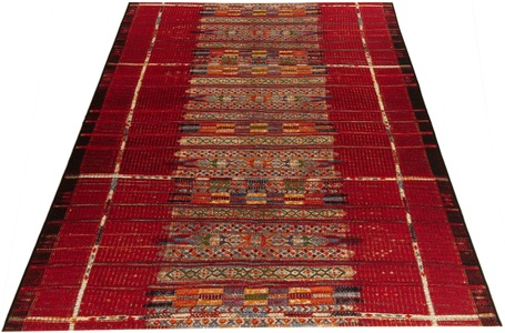 GINO FALCONE, Gino Falcone Teppich »Outdoor-Africa 38«, rechteckig, 5 mm Höhe, Flachgewebe, In- und Outdoor geeignet, Wohnzimmer, Gino Falcone Teppich »Outdoor-Africa 38«, rechteckig, 5 mm Höhe, Flachgewebe, Ethno Style, In- und Outdoor geeignet