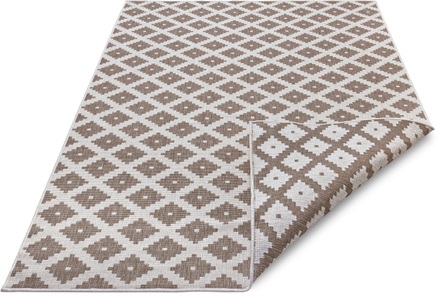 NORTHRUGS, NORTHRUGS Teppich »Nizza«, rechteckig, 5 mm Höhe, In-und Outdoor geeignet, Wohnzimmer, Balkon, Terrasse, Garten, Robust, Pflegeleicht, Flachgewebe, Wendbar, NORTHRUGS Teppich »Nizza Wendeteppich«, rechteckig, 5 mm Höhe, In-& Outdoor, Wetterfest, Balkon, Läufer, Wohnzimmer, Wasserfest
