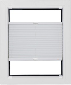 SUNLINES, sunlines Plissee »Budget Crepe«, Lichtschutz, ohne Bohren, verspannt, Haftfix, glatt, sunlines Plissee »Budget Crepe«, Lichtschutz, ohne Bohren, verspannt, Haftfix, glatt