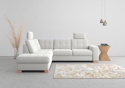 SIT&MORE, sit&more Ecksofa, wahlweise mit Bettfunktion und Bettkasten, sit&more Ecksofa »Quincy L-Form«, wahlweise mit Bettfunktion und Bettkasten