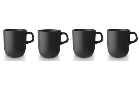 Eva Solo, Eva Solo-Nordic Kitchen Cup 40 cl, Black, Eva Solo Cappuccinotasse »Tasse Nordic Kitchen 400ml«