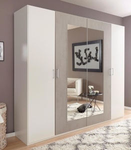Wimex, Wimex Kleiderschrank »Angie«, mit Spiegeltüren, 