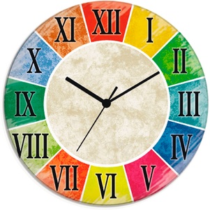 Artland, Artland Wanduhr »Römische Zahlen«, Artland Wanduhr »Römische Ziffern«, wahlweise mit Quarz- oder Funkuhrwerk, lautlos ohne Tickgeräusche