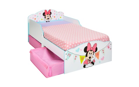 Worlds Apart, Worlds Apart Worlds Apart Kinderbett Minnie, Disney Bett «Minnie», 70 x 140 cm