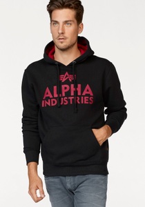 Alpha Industries, Alpha Industries Kapuzensweatshirt, Alpha Industries Hoodie »Alpha Industries Men - Hoodies Foam Print Hoodie«