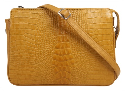 SAMANTHA LOOK, Samantha Look Umhängetasche, Samantha Look Umhängetasche, echt Leder, Made in Italy