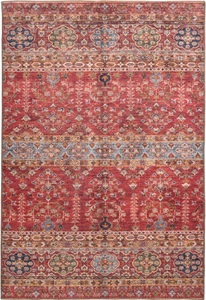 me gusta, me gusta Teppich »Faye«, rechteckig, 6 mm Höhe, Flachgewebe, me gusta Teppich »Faye 325«, rechteckig, 6 mm Höhe, Flachgewebe, gedrucktes Motiv, Wohnzimmer, Esszimmer