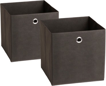 Schildmeyer, Schildmeyer Faltbox »Box«, 2er-Set mit Vliesüberzug, Schildmeyer Faltbox »Box«, 2er-Set mit Vliesüberzug