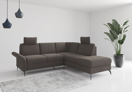 Home affaire Ecksofa »Rochelle«, wahlweise mit Bettfunktion, Bettkasten und Armteilverstellung