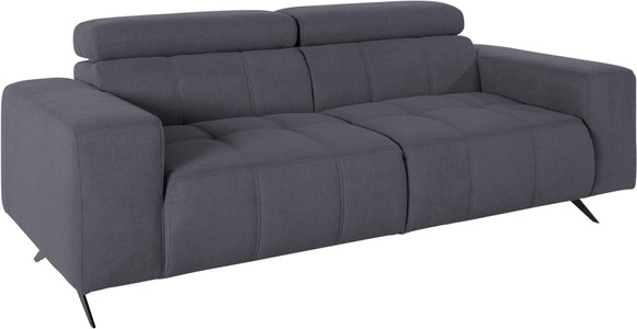 DOMO collection, DOMO collection 2-Sitzer, DOMO collection 2-Sitzer »Trento, mit Kufenfuss oder Einzelfuss«, wahlweise mit Kopfteilverstellung und in zwei Grössen erhältlich