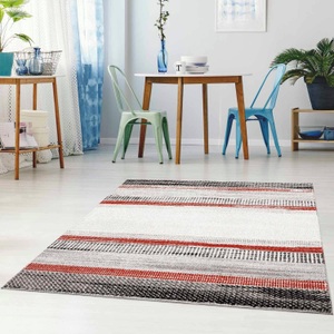 Carpet City, Teppich, »Moda 1142«, Carpet City, rechteckig, Höhe 11 mm, maschinell gewebt, Carpet City Teppich »Moda 1142«, rechteckig, 11 mm Höhe, Läufer, Kurzflor, Wohnzimmer