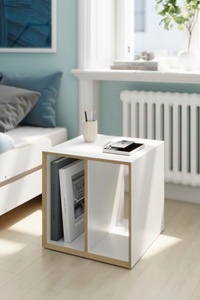 Müller SMALL LIVING, Müller SMALL LIVING Beistelltisch »VERTIKO DICE«, (1 St.), das Element kann beliebig gedreht werden, Müller SMALL LIVING Beistelltisch »VERTIKO DICE«, (1 St.), das Element kann beliebig gedreht werden