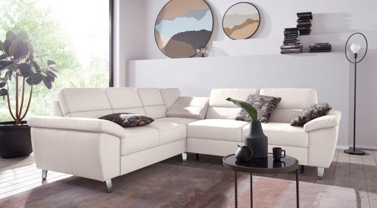 SIT&MORE, sit&more Ecksofa, sit&more Ecksofa »Sorano L-Form«, wahlweise mit Bett- und Relaxfunktion, inkl. Bettkasten