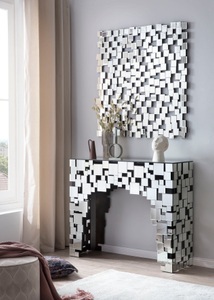 mutoni casual, Wandspiegel 102x100, SalesFever Wandspiegel, Mosaikdesign aus Spiegelglasquadraten