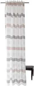HOMING, HOMING Gardine »Lena«, (1 St.), Streifen, modern, Farbverlauf, Wohnzimmer, Schlafzimmer, HOMING Gardine »Lena«, (1 St.), Streifen, modern, Farbverlauf, Wohnzimmer, Schlafzimmer